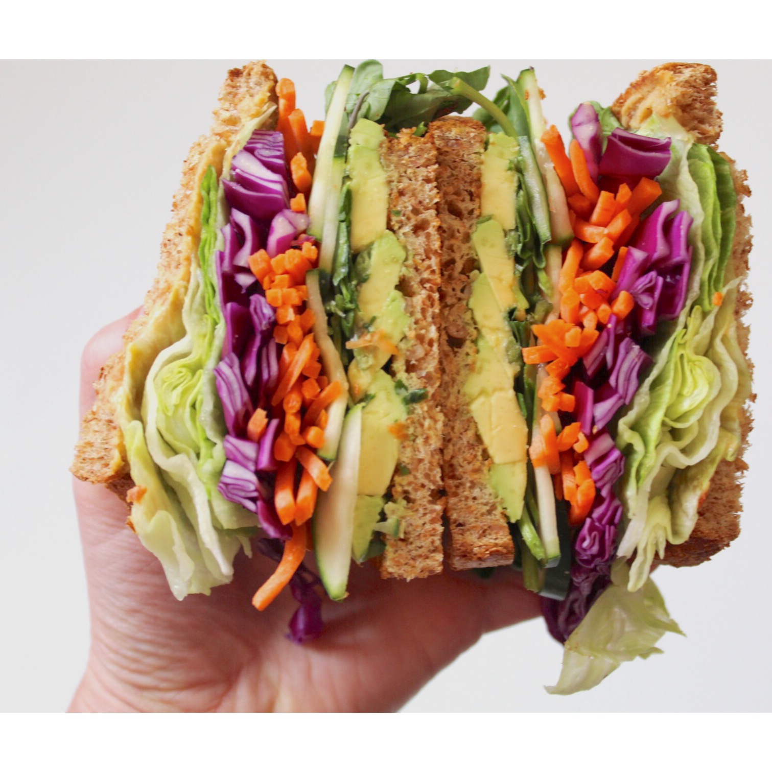 3 Ideas to Make Over Your Boring Lunch (Bonus: Hummus veggie sandwich)