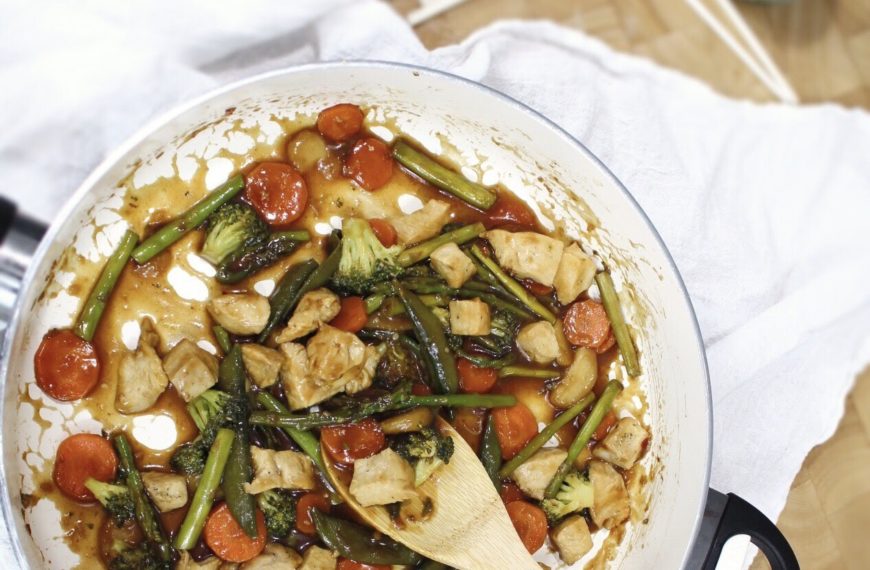 Chicken and Asparagus Stir Fry