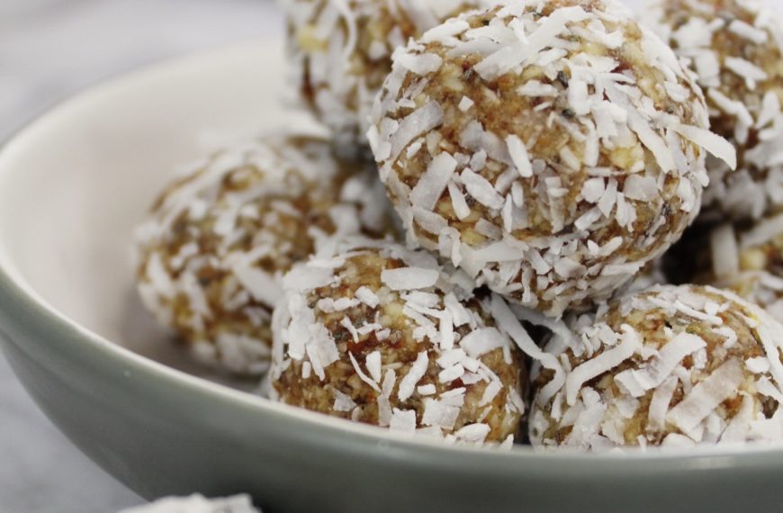 Coconut Lemon Energy Balls