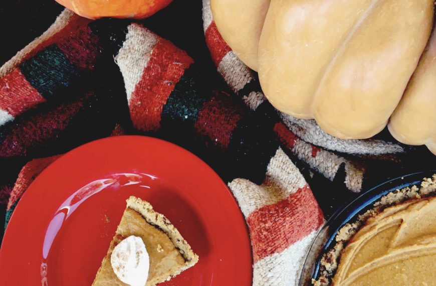 Vegan & GF Pumpkin Pie