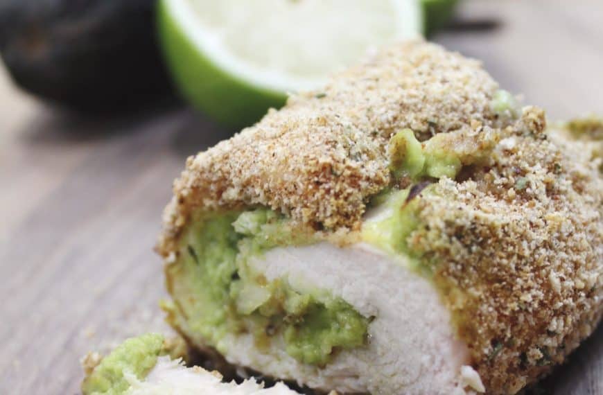 Guacamole Stuffed Chicken